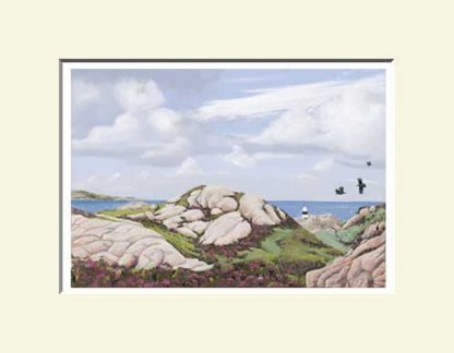 Ballagh Rock Beacon from Eighter, Donegal Islands