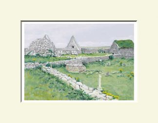 Cashel on Innishmurray, Donegal Islands