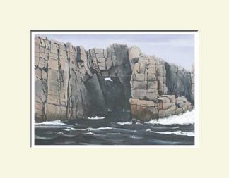 Tororragaun Blowhole off Umfin, Donegal Islands