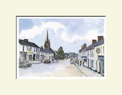 High Street and All Saints Church, Antrim Town and surrounds