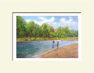 Foyle Print, Salmon At Gravenue