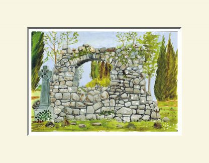 North Shore Print; Ballynure Churchyard
