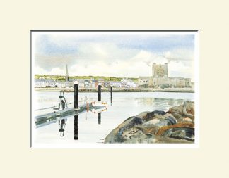 North Shore Print; Carrickfergus Castle