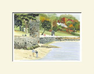 North Shore Print; Hazelbank