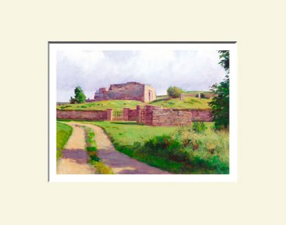 Across the Roe Print: Banagher Old Church