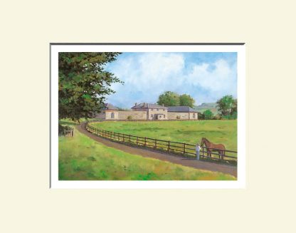 Roe Valley Print: Church Hill Ballykelly