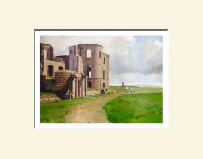 Roe Valley Print: Downhill Castle