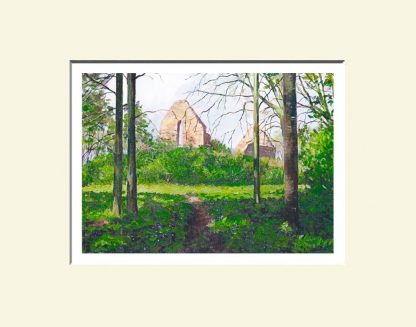 Roe Valley Print: Drumachose Old Church
