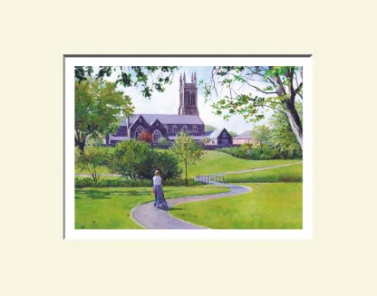 Roe Valley Print: St Patrick's Coleraine