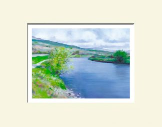 Roe Valley Print: The Roe from the Swan Bridge