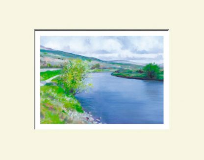 Roe Valley Print: The Roe from the Swan Bridge