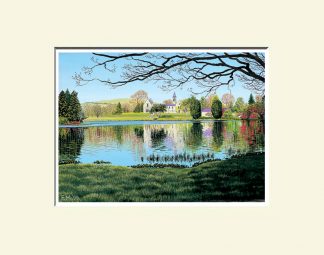 Fermanagh Print; Tempo Manor