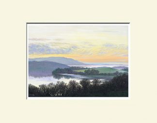 Fermanagh Print; View from Aghinver