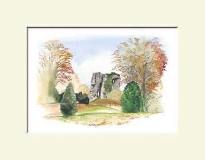 Blanchardstown Print, Castleknock Castle