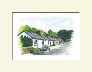 Blanchardstown Print, The Sandpit Cottages