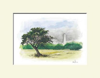Blanchardstown Print, The Wellington Testimonial