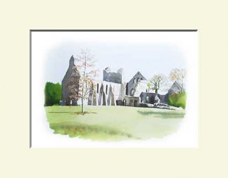 Strangford Print, Grey Abbey