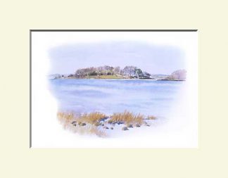 Strangford Print, Mid Island Greyabbey