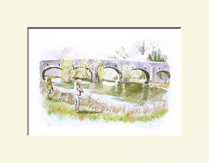 Strangford Print, Quoile Bridge