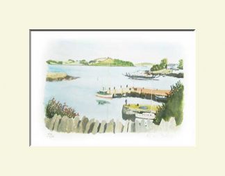 Strangford Print, Strangford Ferry