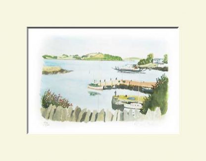 Strangford Print, Strangford Ferry